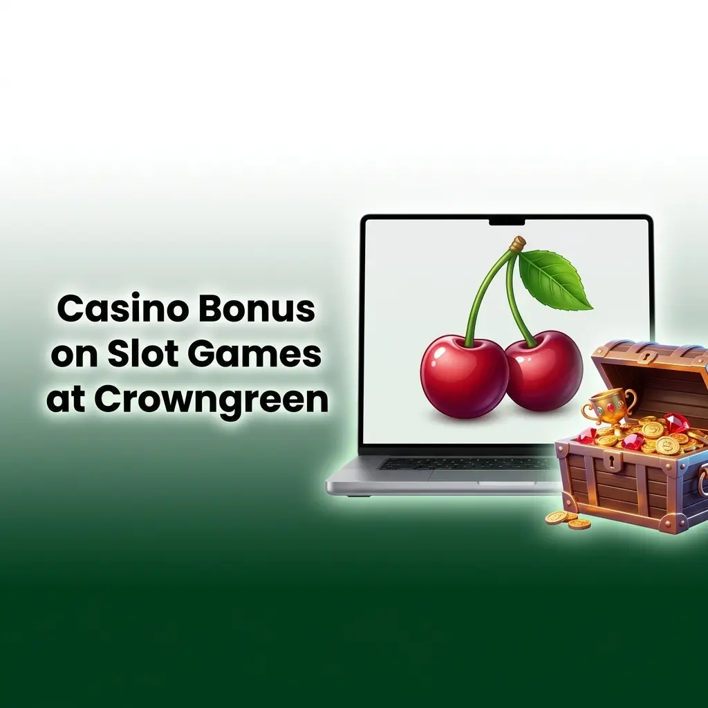 Crowngreen casino slot bonus offer showing 100% match up to CAD 1500 plus 100 free spins for Canadian players