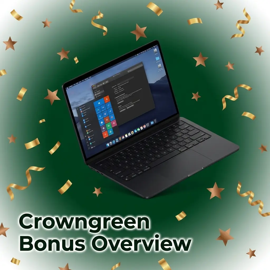 Crowngreen casino bonus overview table showing welcome offers, free spins, cashback, VIP rewards, and promo codes for Canadian players