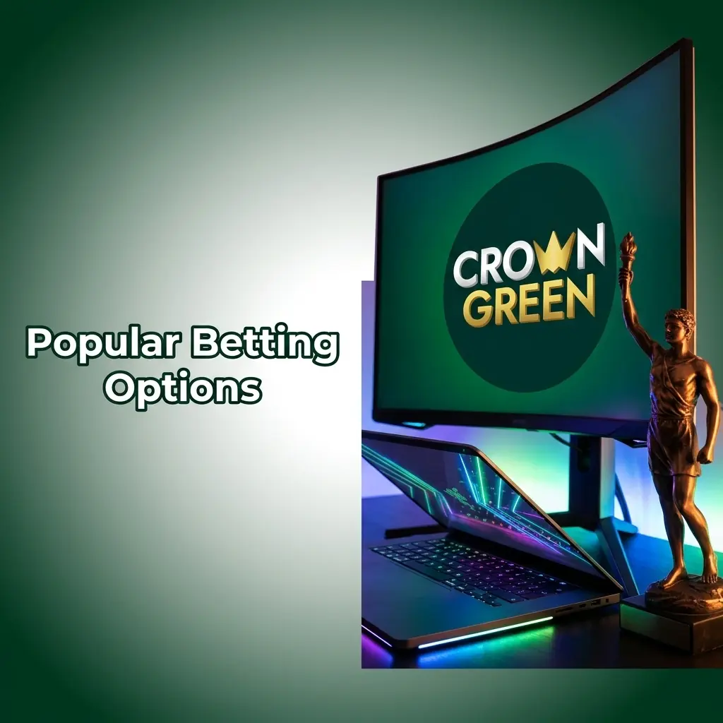 Crowngreen sportsbook betting options including live betting, multi live, and pre-game lines for Canadian players