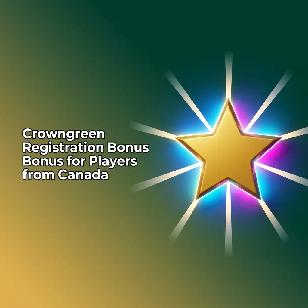 Crowngreen Canada welcome bonus: 100% match up to CAD 1,500 plus 100 free spins for new players