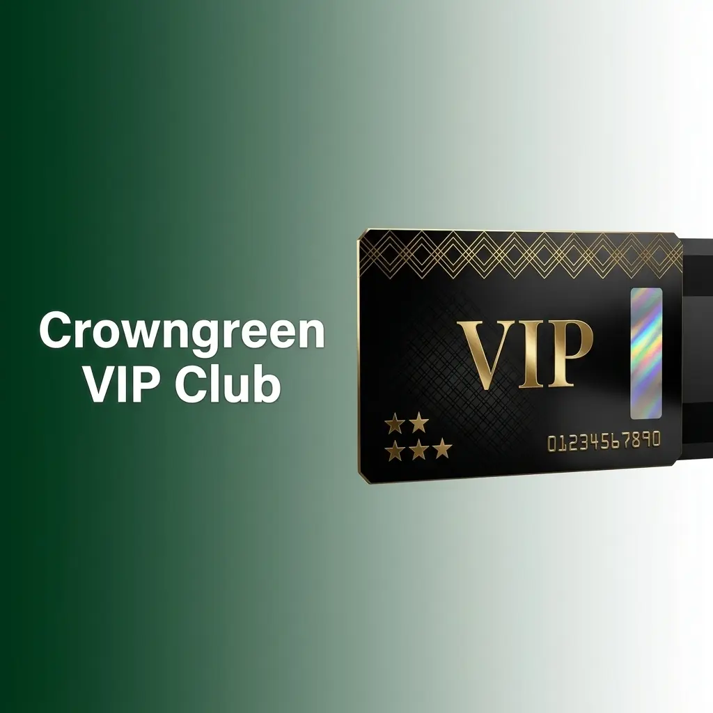 Crowngreen VIP Club loyalty tiers for Canadian players showing Bronze, Silver, Gold, Platinum, and Diamond membership levels