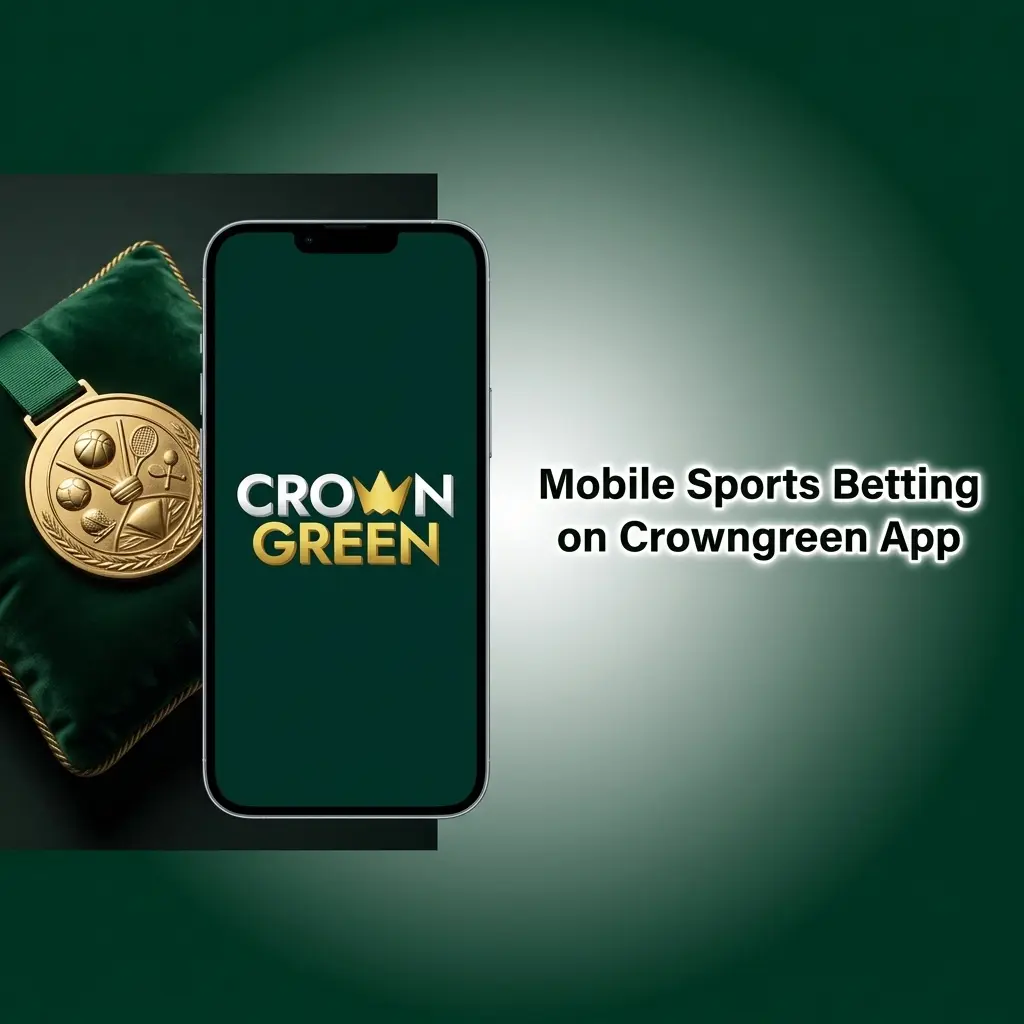 Crowngreen betting app displaying mobile sportsbook with live odds for NHL, CFL, NBA, and soccer markets
