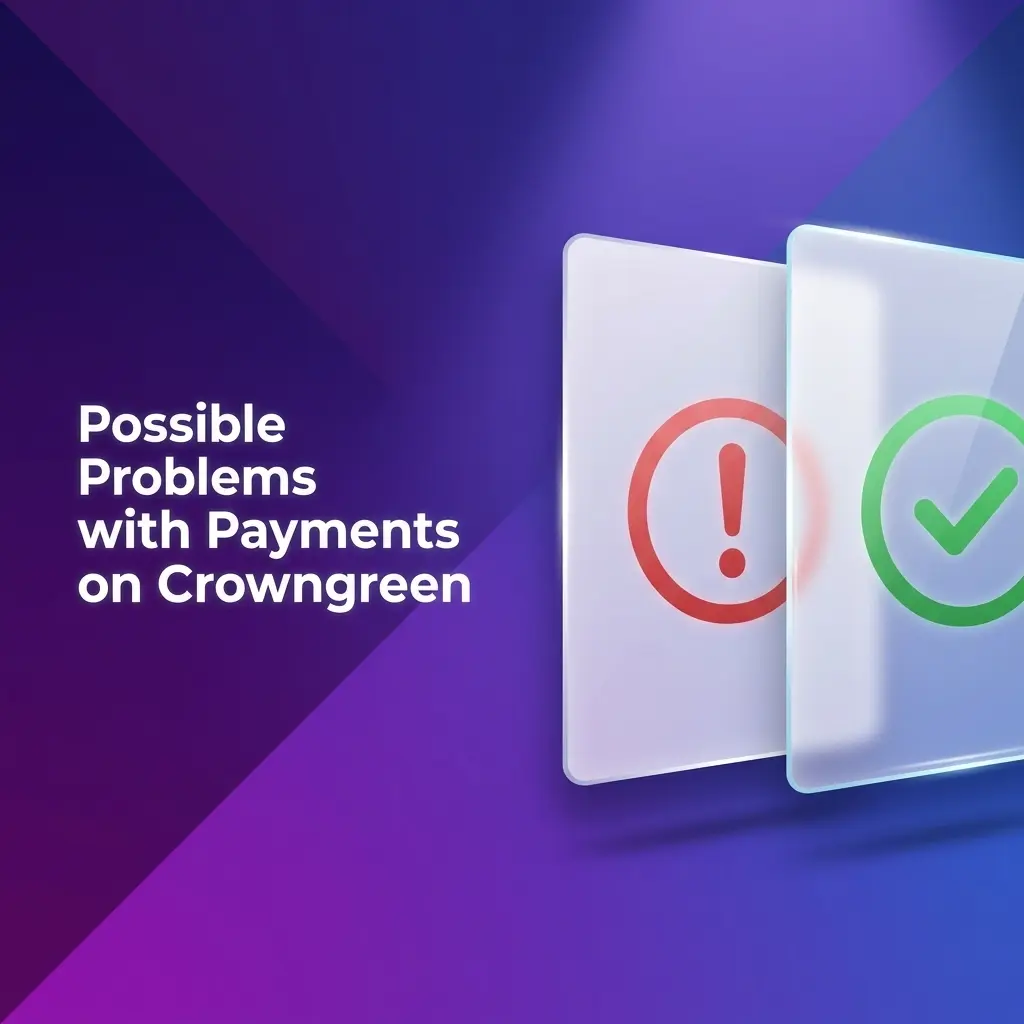 Crowngreen casino payment issues including declined deposits, pending withdrawals, and bonus restrictions with solutions